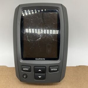 Garmin Echo 100 Fishfinder - Untested For Parts, Dot/Mark On Screen